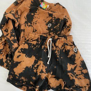 BBP Tie Dye Acid Wash Sweat Set (M)